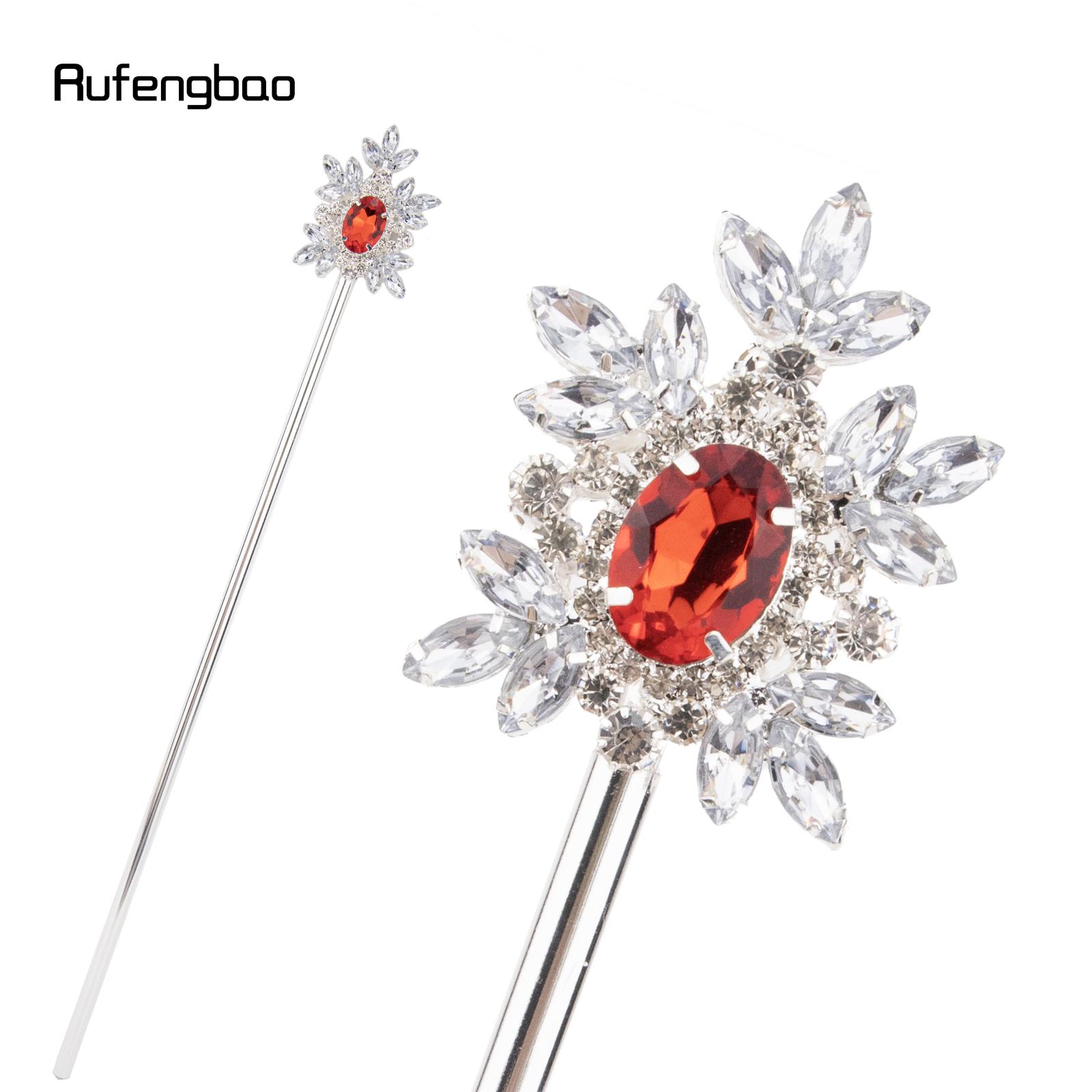 White Alloy Crown Red Diamond Fairy Wands for Girl Princess Wands Angel Wand for Party Costume Wedding Birthday Party 47cm
White Alloy Crown Red Diamond Fairy Wands for Girl Princess Wands Angel Wand for Party Costume Wedding Birthday Party 47cm