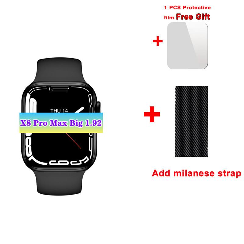 X8 Pro Max Великий Смарт-годинник Нагадування про повідомлення Смарт-годинник 1,92 дюйма Набір номера Спорт Моніторинг сну Пульсометр Pk X9 I7 Pro Dt8 Iw8 2 PCS
X8 Pro Max Великий Смарт-годинник Нагадування про повідомлення Смарт-годинник 1,92 дюйма Набір номера Спорт Моніторинг сну Пульсометр Pk X9 I7 Pro Dt8 Iw8 2 PCS