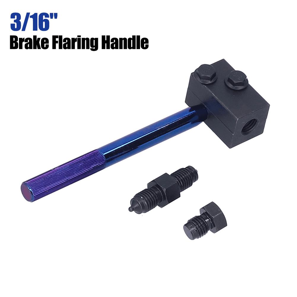 3/16 Inch Brake Line Double Flaring Tool Handheld 45 Degree SAE for Car Brake Hose Nickel Tube and Copper Tubing 4.75mm
3/16 Inch Brake Line Double Flaring Tool Handheld 45 Degree SAE for Car Brake Hose Nickel Tube and Copper Tubing 4.75mm