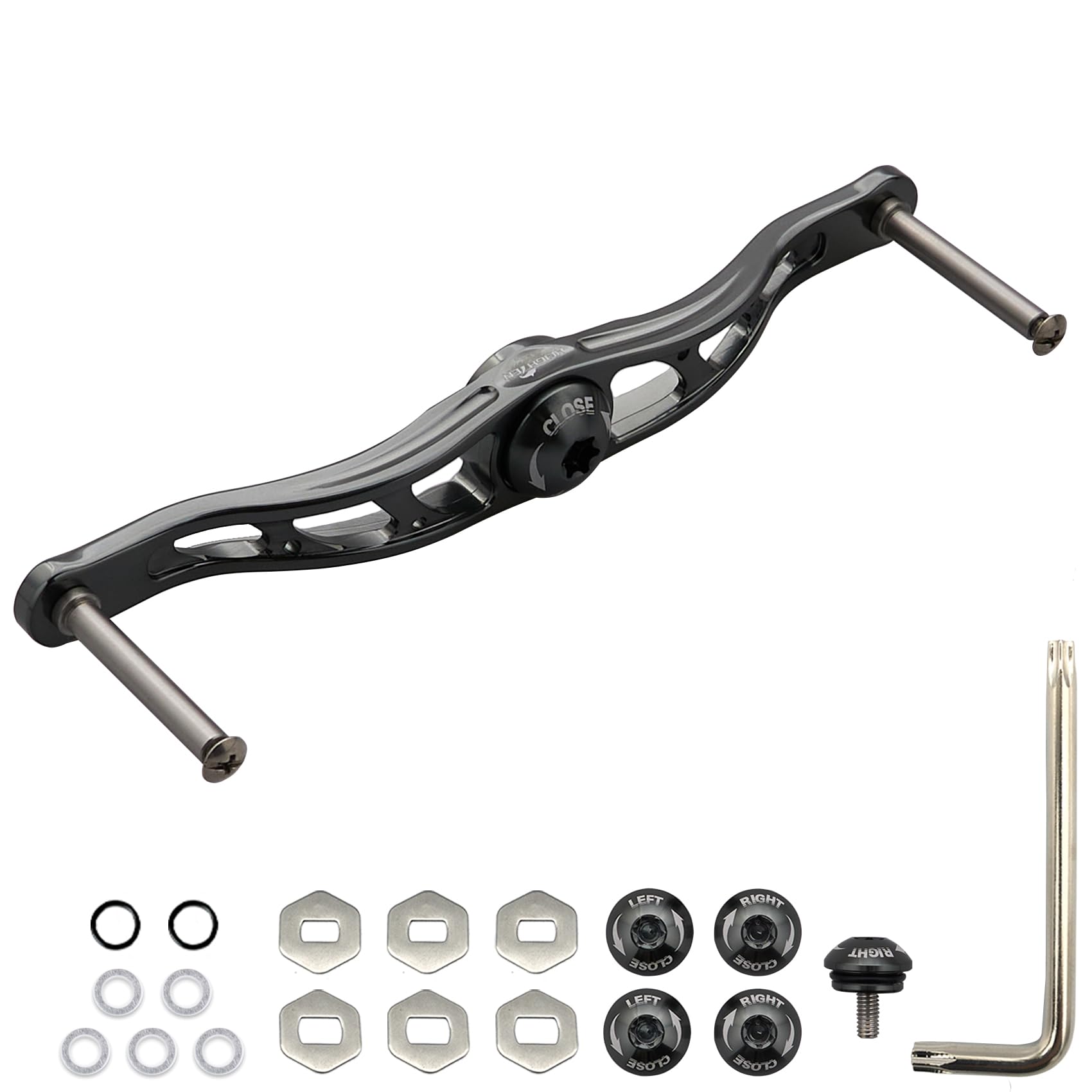 Ручка катушки HEIGHTEN 70 из авиационного алюминия, совместимая с Shimano Daiwa Abu или Lucia, катушка для приманки 88/90/105/115/120/130 мм (Нет ручки) (Темно-серый, 120 мм)
Ручка катушки HEIGHTEN 70 из авиационного алюминия, совместимая с Shimano Daiwa Abu или Lucia, катушка для приманки 88/90/105/115/120/130 мм (Нет ручки) (Темно-серый, 120 мм)