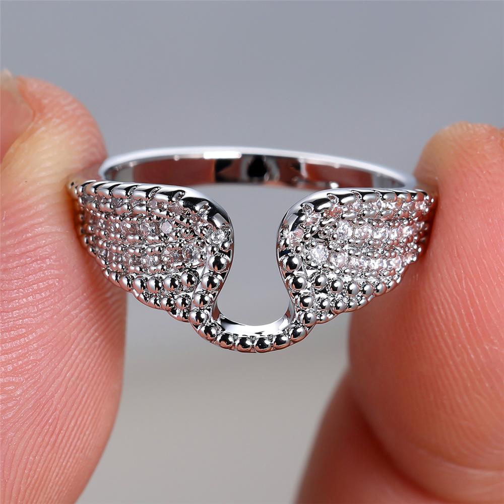Cute Female White Zircon Stone Trendy Silver Color Engagement Rings For Women Small Wedding Jewelry Gift 10
Cute Female White Zircon Stone Trendy Silver Color Engagement Rings For Women Small Wedding Jewelry Gift 10