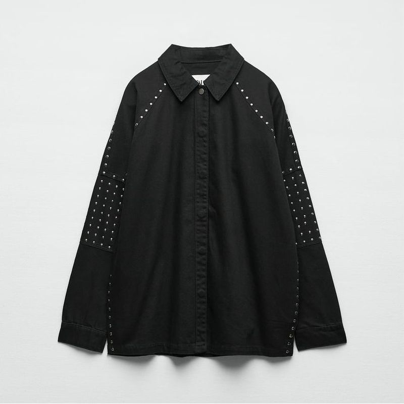 Черная мандариновая осенняя джинсовая куртка, повседневные топы Black XS
Черная мандариновая осенняя джинсовая куртка, повседневные топы Black XS