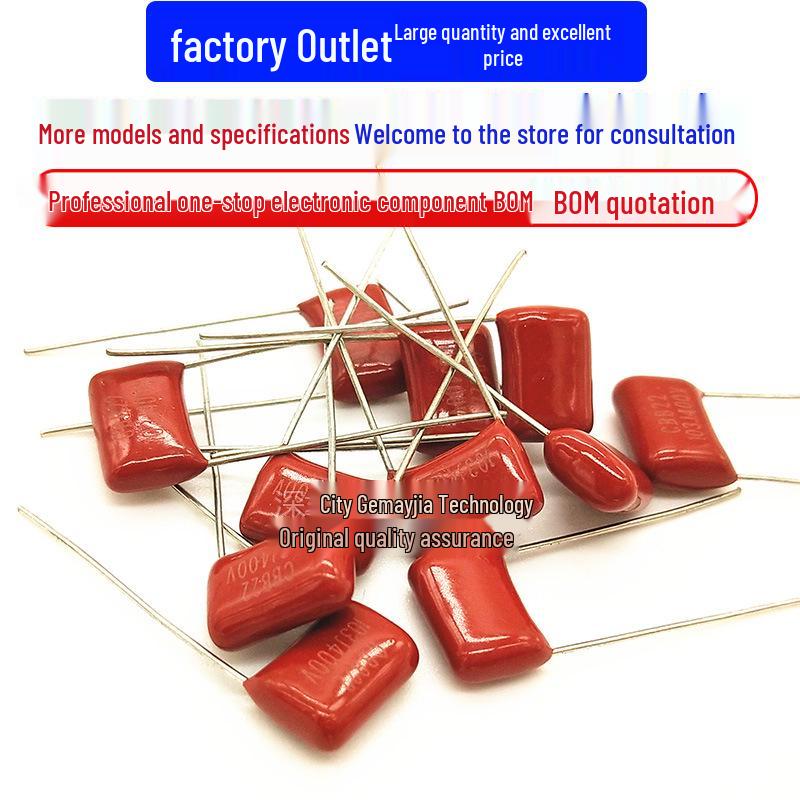 CBB Capacitor: 63V-2000V, Values: 103J, 104J, 223J, 333J, 473J, 474J
CBB Capacitor: 63V-2000V, Values: 103J, 104J, 223J, 333J, 473J, 474J