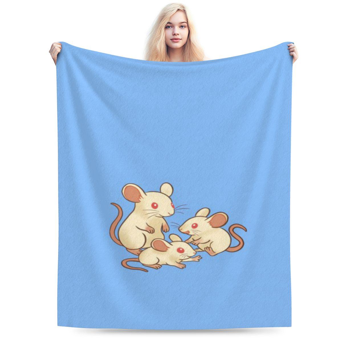 Albino Mouse Trio Tiny Tails Whisker Custom Soft Party An UltraSoft Micro Fleece Blanket 75x100cm (30x40inch)
Albino Mouse Trio Tiny Tails Whisker Custom Soft Party An UltraSoft Micro Fleece Blanket 75x100cm (30x40inch)
