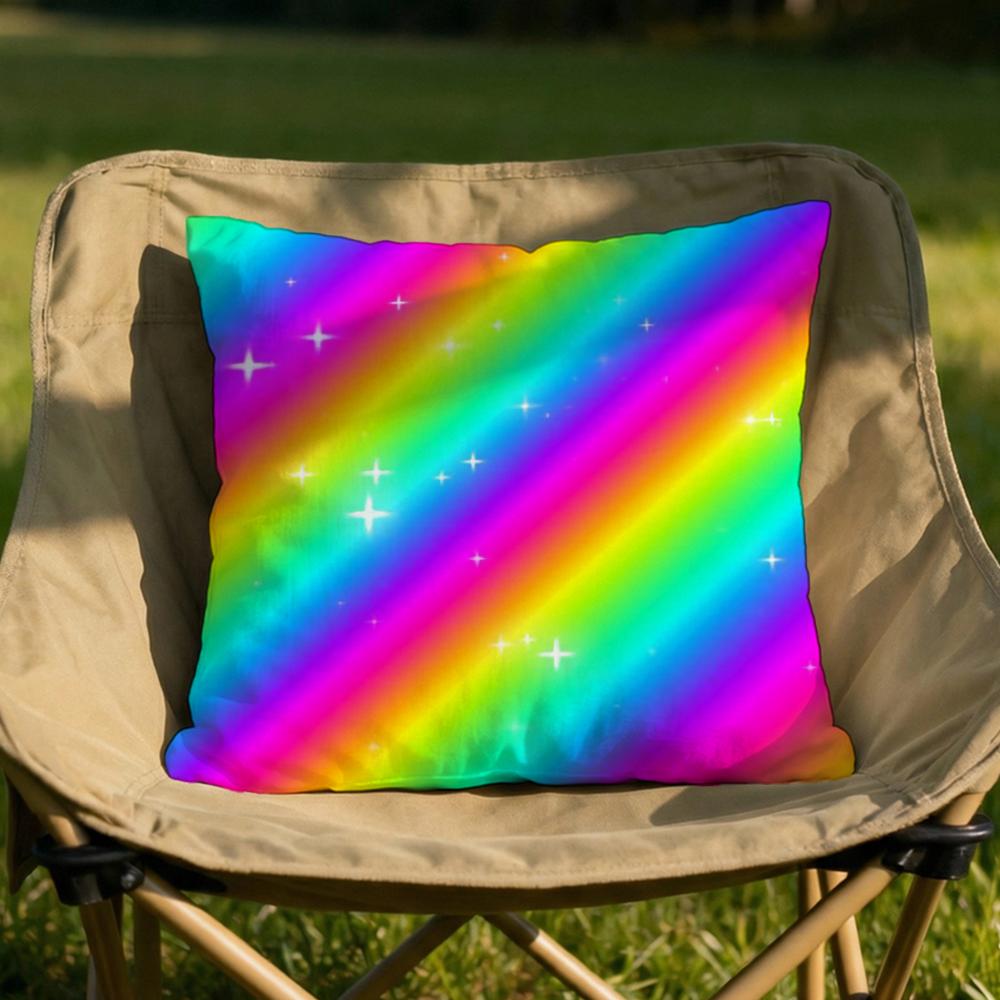 Rainbow Cushion Cover Soft Reversible Durable Pillow Cover MultiScene Use for Home Car Daily Comfort 30X30cm
Rainbow Cushion Cover Soft Reversible Durable Pillow Cover MultiScene Use for Home Car Daily Comfort 30X30cm