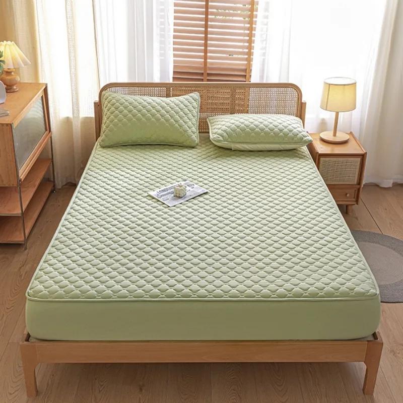 Waterproof Cotton Fitted Bed Sheet Anti-mite Mattress Protector Soft Breathable Mattress Cover Queen Fitted Sheet 140/160*200cm 90cmx200cm 2pcs
Waterproof Cotton Fitted Bed Sheet Anti-mite Mattress Protector Soft Breathable Mattress Cover Queen Fitted Sheet 140/160*200cm 90cmx200cm 2pcs
