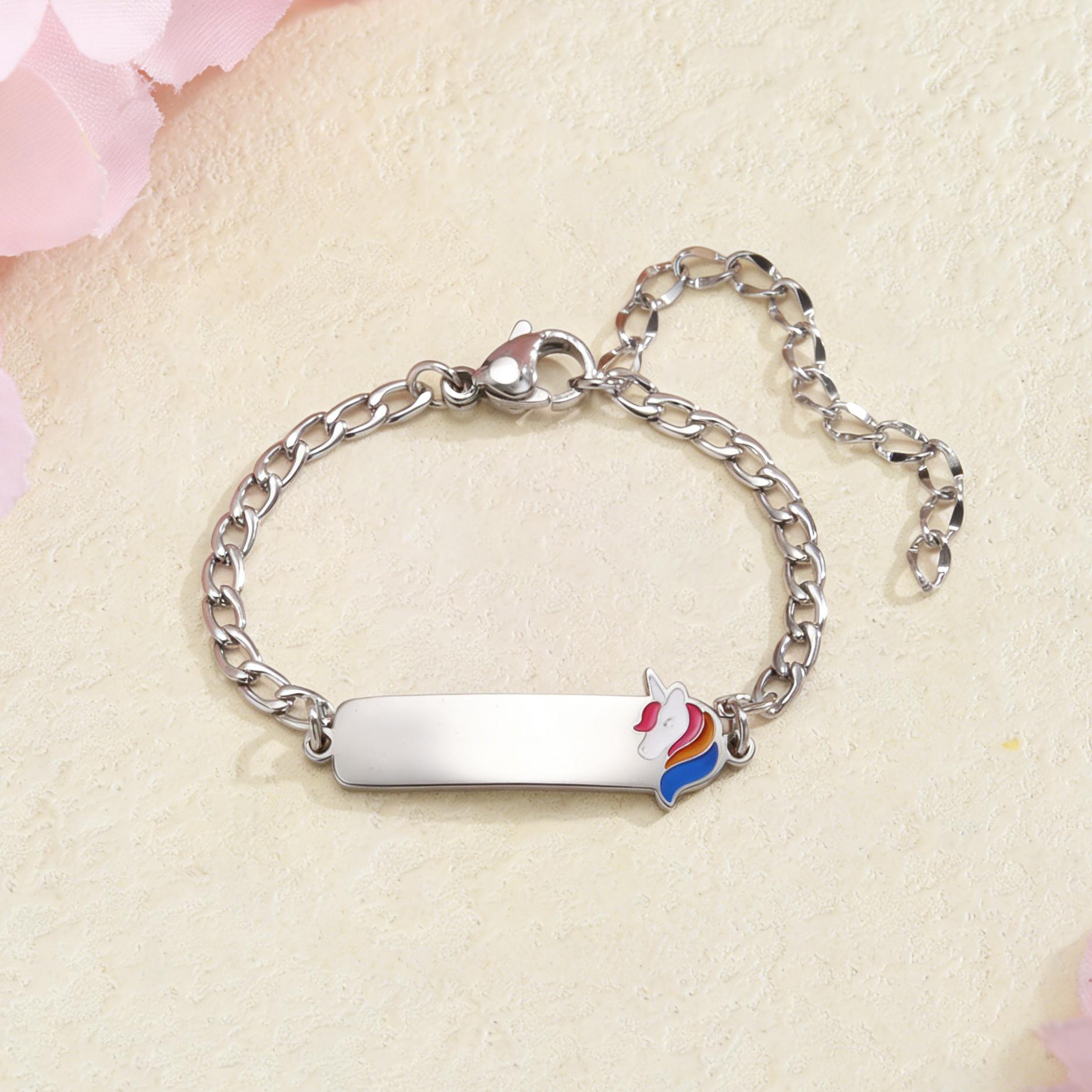 Atoztide Engrave Name Bracelet For Baby Kids Color Oil Drip Football Stainless Steel Jewelry Figaro Chain Personalized Gift No engrave
Atoztide Engrave Name Bracelet For Baby Kids Color Oil Drip Football Stainless Steel Jewelry Figaro Chain Personalized Gift No engrave