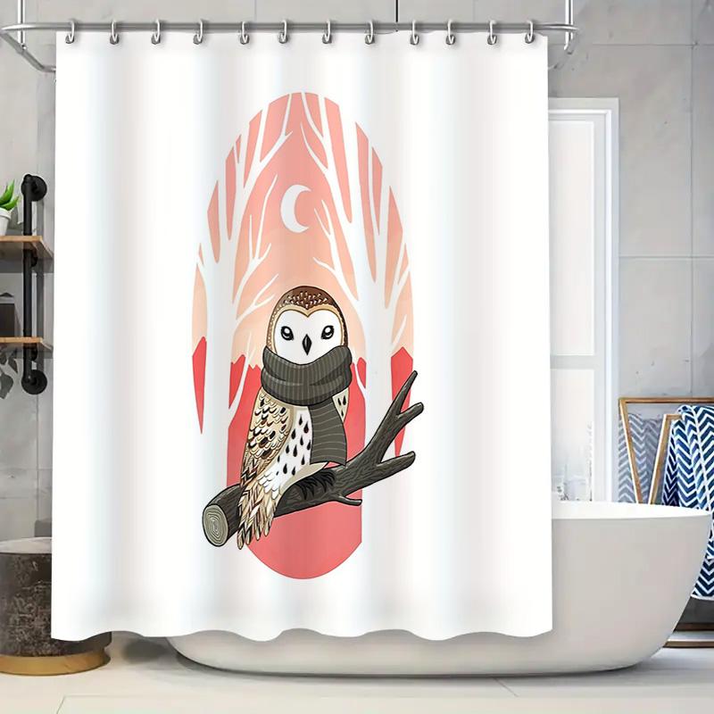 Owl Shower Curtain Nature Forest Birds Wildlife Bathroom Decor Rustic Home Decor Vintage Wall Art Tapestry Dorm Room Fabric W60H190(CM)-1 Pcs
Owl Shower Curtain Nature Forest Birds Wildlife Bathroom Decor Rustic Home Decor Vintage Wall Art Tapestry Dorm Room Fabric W60H190(CM)-1 Pcs