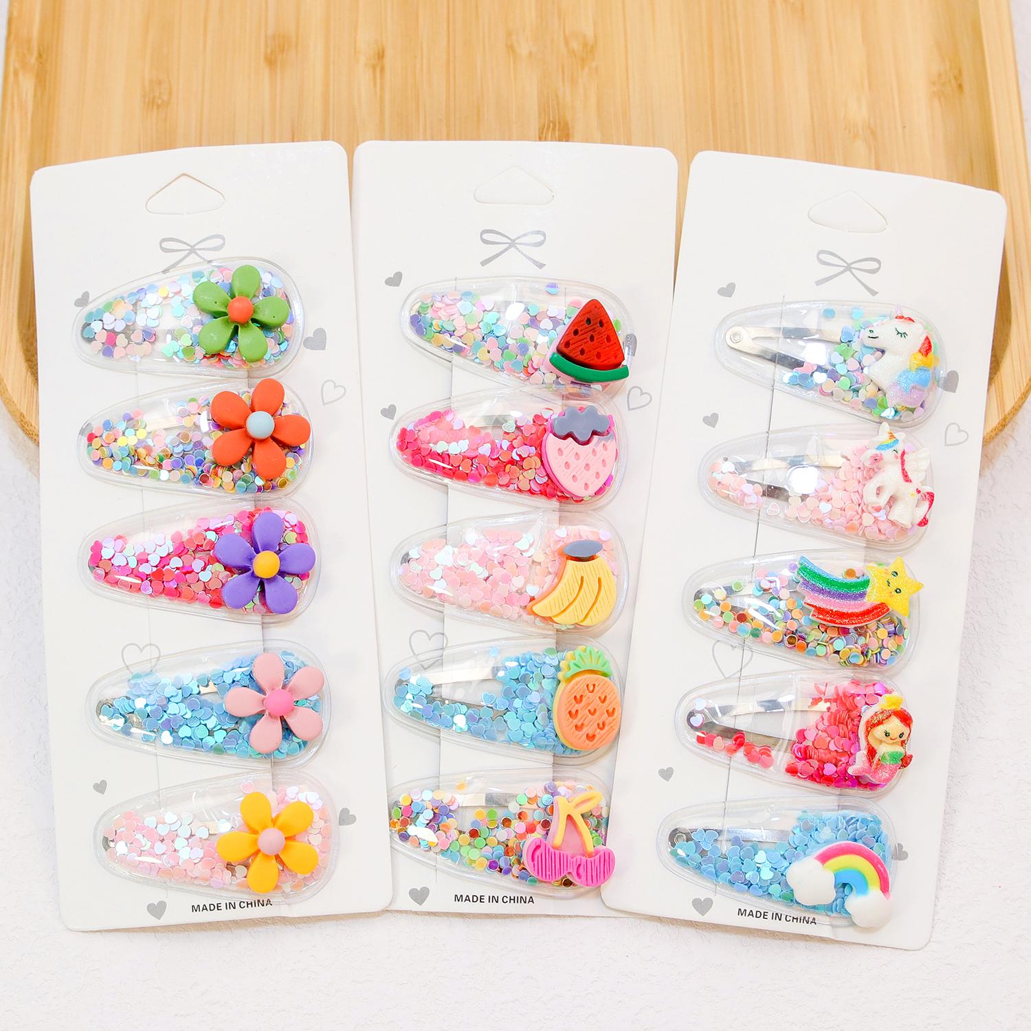 5PCS Cute Girls Flower Hair Clips Kids 2inch Sequin Unicorn Barrettes Clips Hair Bows Hairpins Children Girls Hair Accessories
5PCS Cute Girls Flower Hair Clips Kids 2inch Sequin Unicorn Barrettes Clips Hair Bows Hairpins Children Girls Hair Accessories