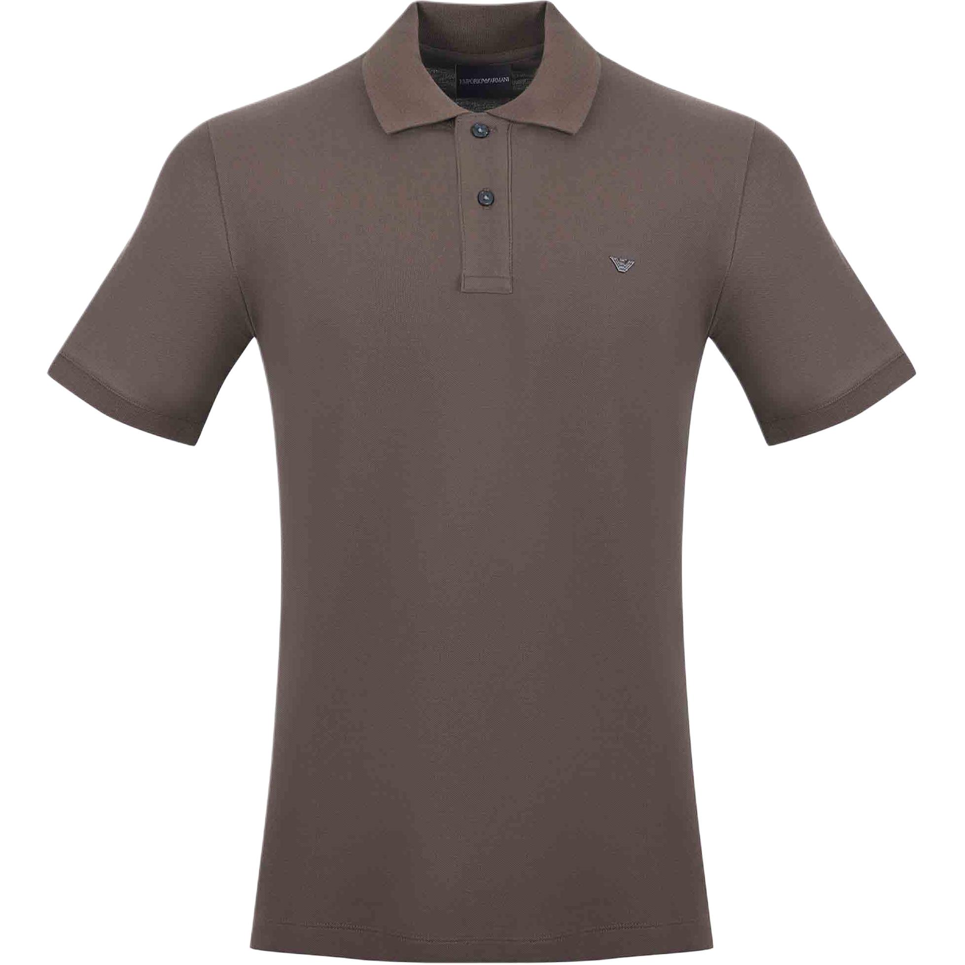 Emporio Armani Solid Cotton Ribbed Collar Polo Shirt Men tops EM005239-AF10497-U6200 M
Emporio Armani Solid Cotton Ribbed Collar Polo Shirt Men tops EM005239-AF10497-U6200 M