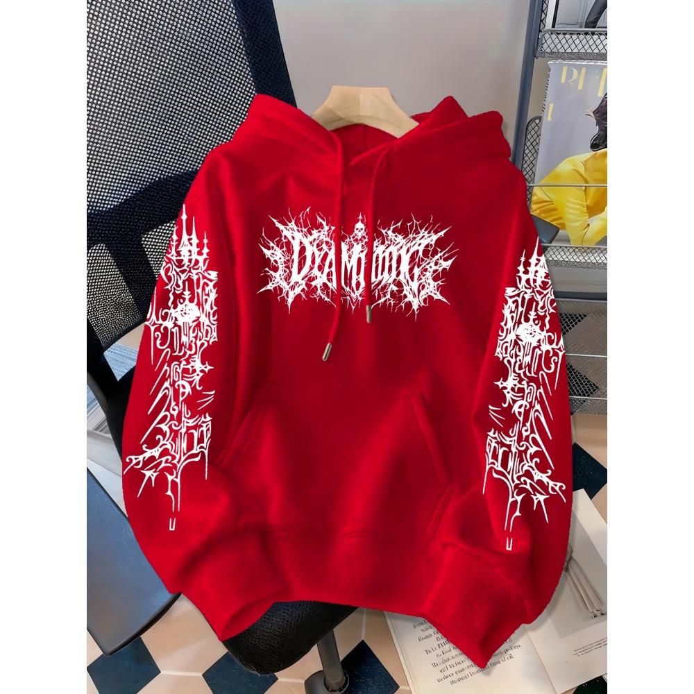 American Dark Thorn Letter Sweatshirt, Unisex Loose Fit Trendy Casual Top, Streetwear Retro Fashion Hoodie XXL
American Dark Thorn Letter Sweatshirt, Unisex Loose Fit Trendy Casual Top, Streetwear Retro Fashion Hoodie XXL