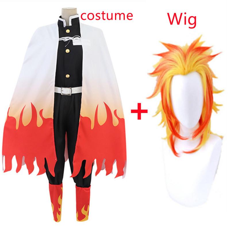 Аніме Вбивці демонів Kimetsu no Yaiba Rengoku Kyoujurou Cosplay Costume Kimono Uniform Halloween Carnival Christmas Party одяг S-(Suit+Wig)
Аніме Вбивці демонів Kimetsu no Yaiba Rengoku Kyoujurou Cosplay Costume Kimono Uniform Halloween Carnival Christmas Party одяг S-(Suit+Wig)