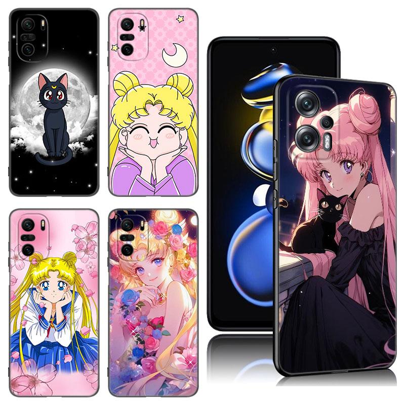 Sailor Moom Girl Black Silicone Phone Case For Xiaomi POCO X3 X4 NFC F4 GT F5 F6 M3 M4 M6 X5 X6 Pro 5G M5 C55 C65 POCO F6 Pro 5G
Sailor Moom Girl Black Silicone Phone Case For Xiaomi POCO X3 X4 NFC F4 GT F5 F6 M3 M4 M6 X5 X6 Pro 5G M5 C55 C65 POCO F6 Pro 5G
