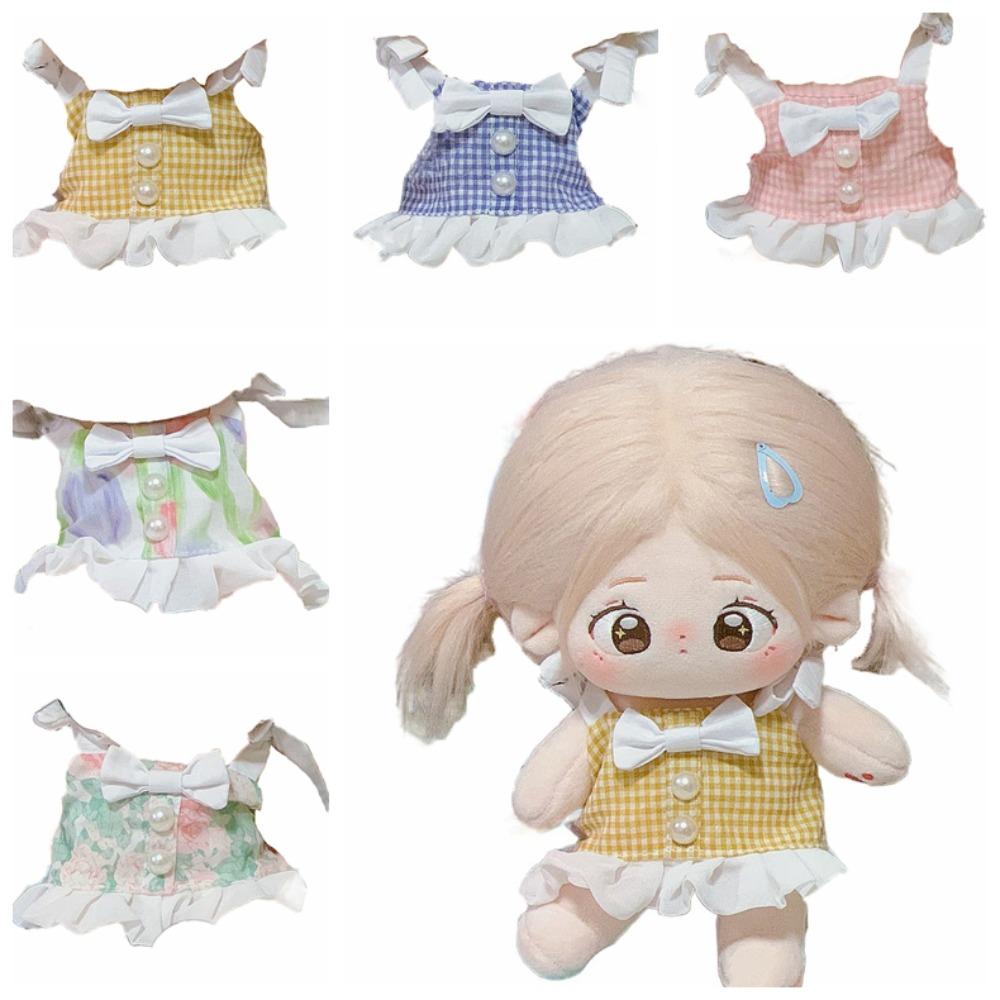 Tulip 20cm Cotton Doll Dress Plaid Plush Toy Clothes Cotton Dolls Clothes Toy Accessories
Tulip 20cm Cotton Doll Dress Plaid Plush Toy Clothes Cotton Dolls Clothes Toy Accessories