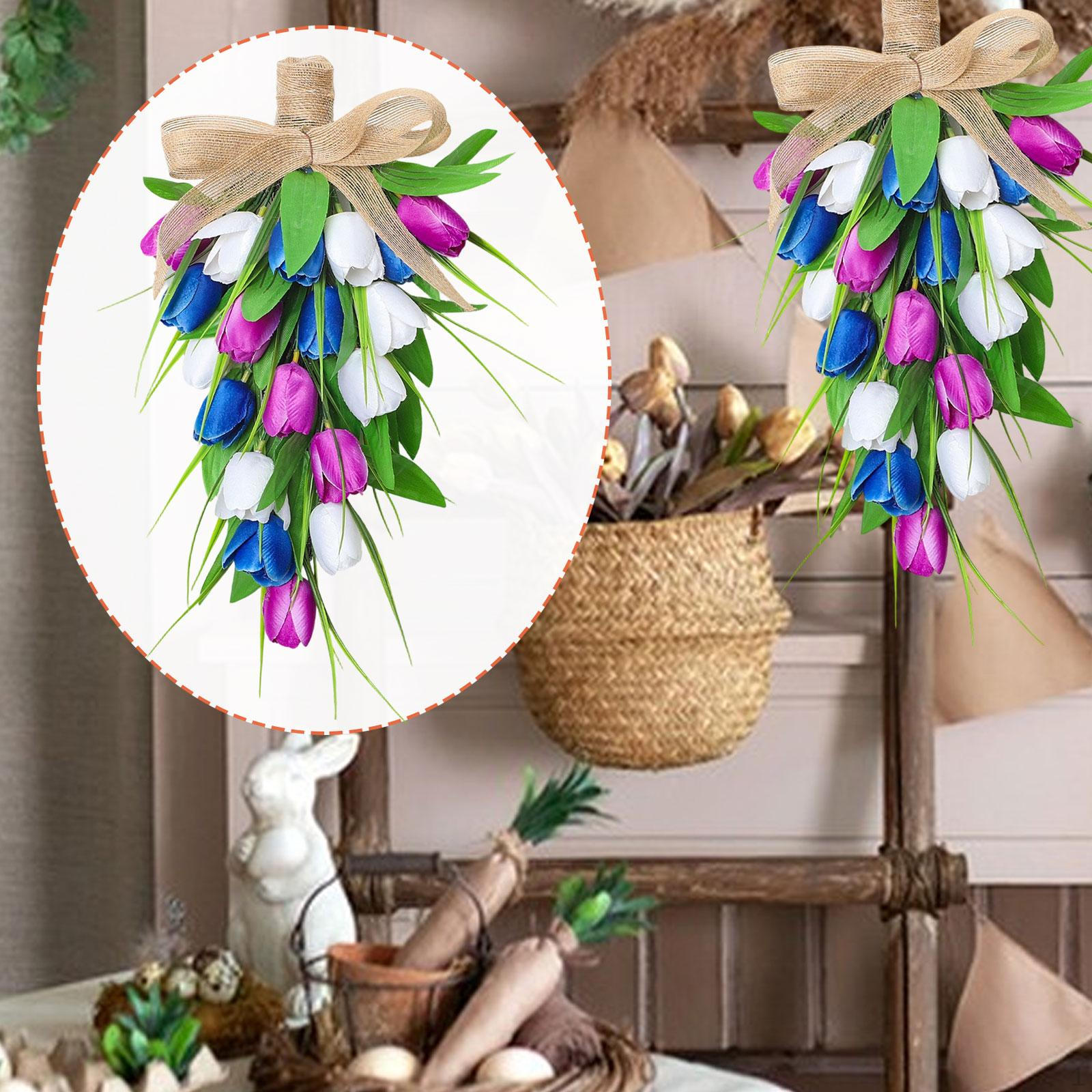 Teardrop Swag Decorative Beautiful Floral Wreath Artificial Flowers for Farmhouse Wedding Indoor White Blue Purple
Teardrop Swag Decorative Beautiful Floral Wreath Artificial Flowers for Farmhouse Wedding Indoor White Blue Purple