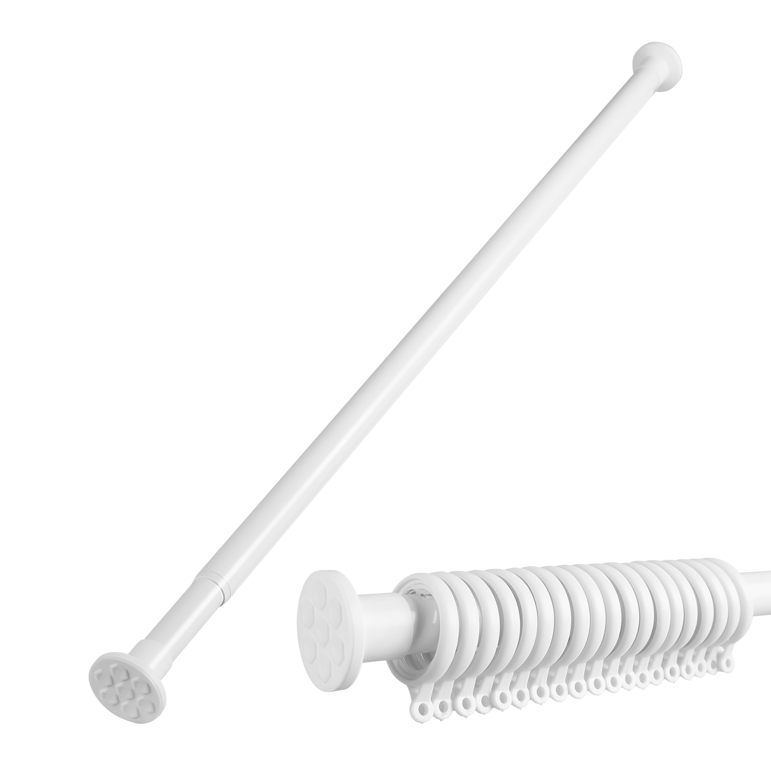 GIMADO Натяжной карниз для штор, включает 20 колец, прочный и нержавеющий для ванной комнаты, простой, белые шторы, 2 м, кольца, надежный, 110 см-200 см, гибкий, тонкий,
GIMADO Натяжной карниз для штор, включает 20 колец, прочный и нержавеющий для ванной комнаты, простой, белые шторы, 2 м, кольца, надежный, 110 см-200 см, гибкий, тонкий,