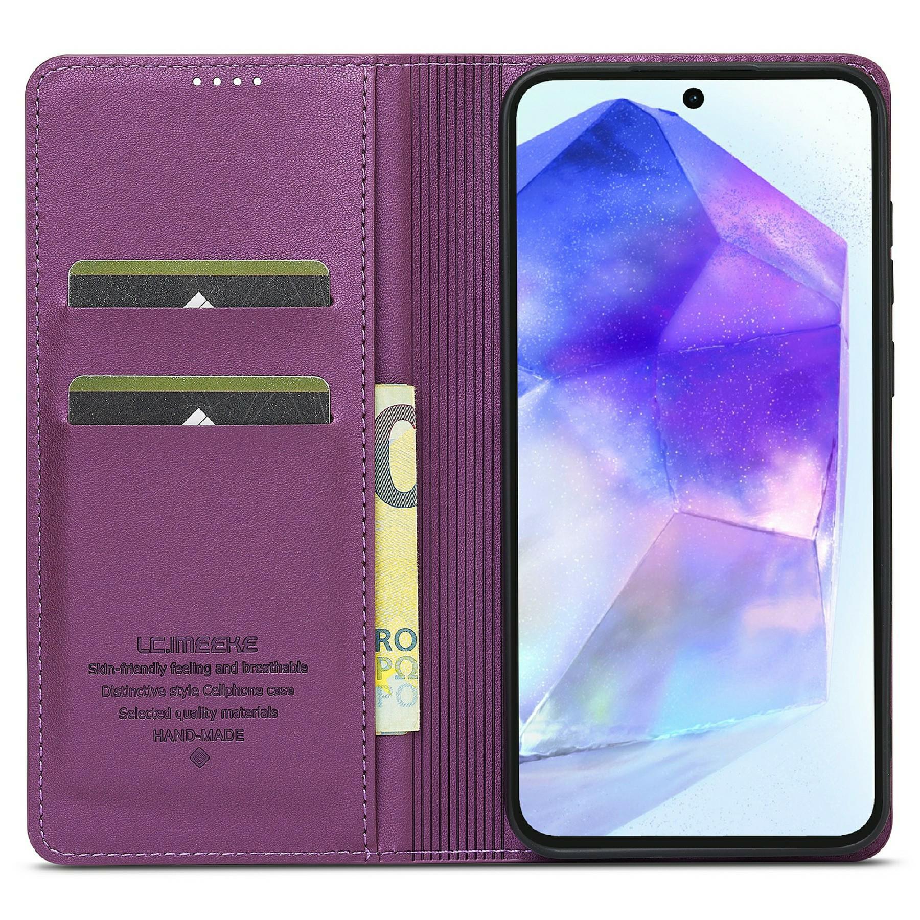 LC.IMEEKE L1 Series for Samsung Galaxy A56 5G Case PU Leather Wallet Stand Phone Cover Brown
LC.IMEEKE L1 Series for Samsung Galaxy A56 5G Case PU Leather Wallet Stand Phone Cover Brown