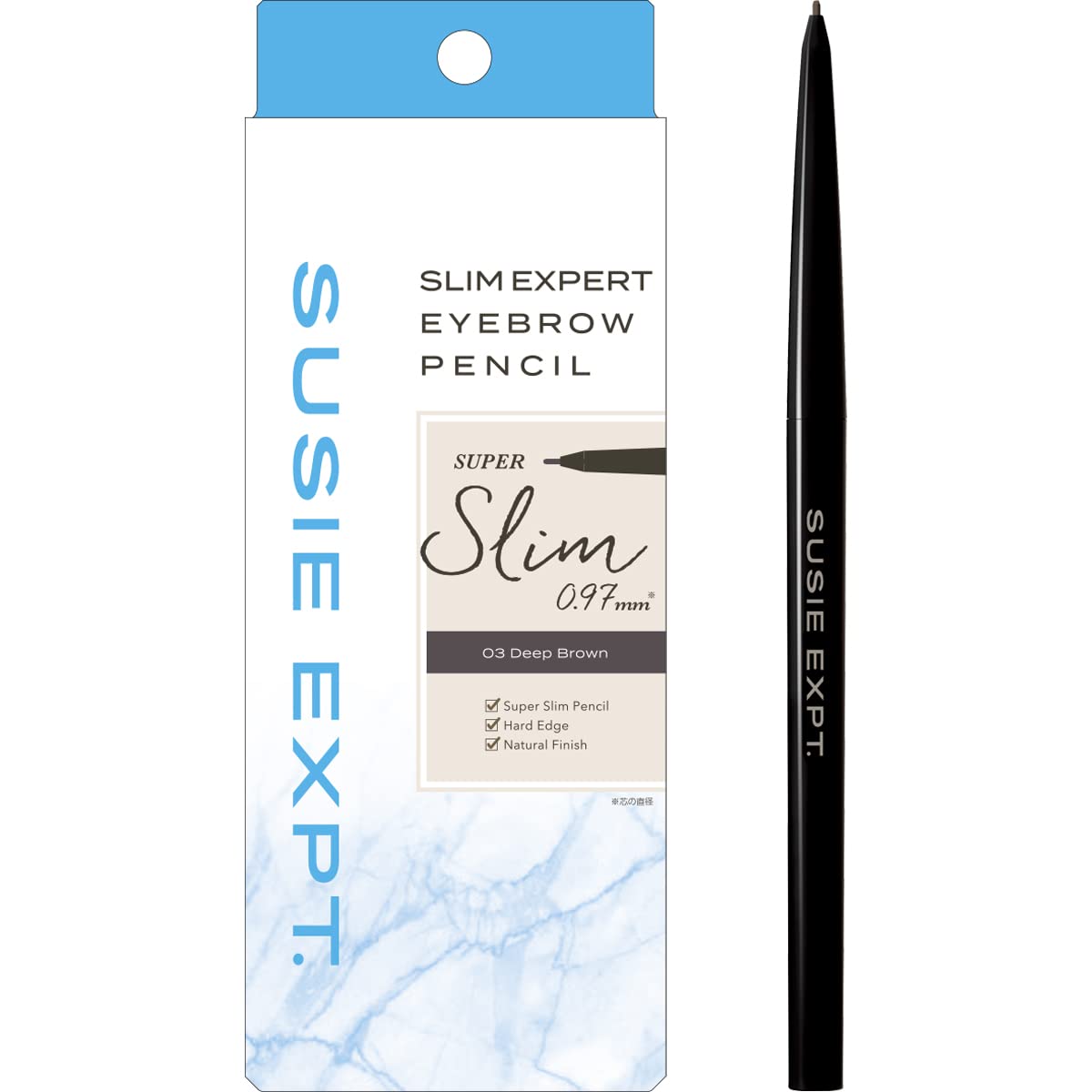 SUSIE Susie Slim Expert R 03 Темно-коричневый карандаш для бровей с тонким стержнем EXPT. 0,03 г 0,97 мм ультратонкий
SUSIE Susie Slim Expert R 03 Темно-коричневый карандаш для бровей с тонким стержнем EXPT. 0,03 г 0,97 мм ультратонкий