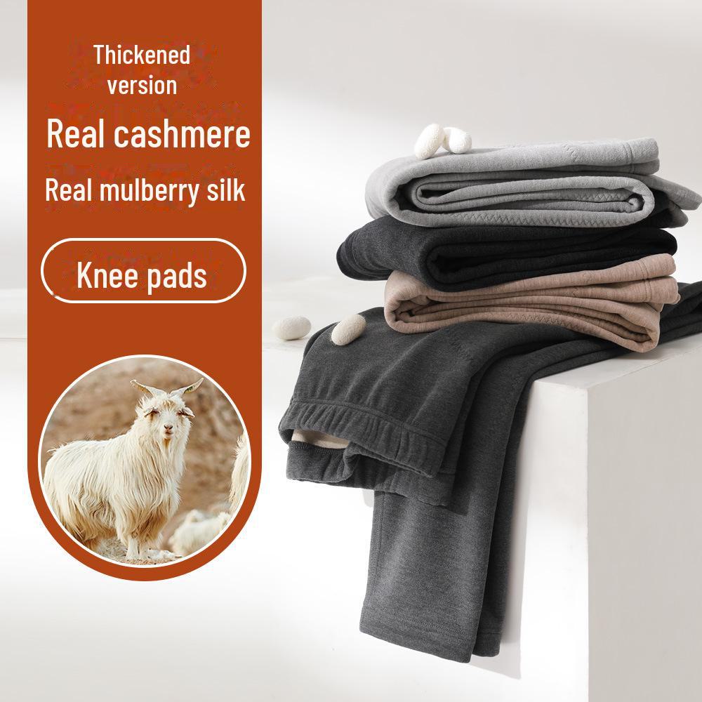 Men s Winter Thermal Pants with Thickened Knee Pads: Cashmere Silk Velvet, Cotton, and Line Layers
Men s Winter Thermal Pants with Thickened Knee Pads: Cashmere Silk Velvet, Cotton, and Line Layers