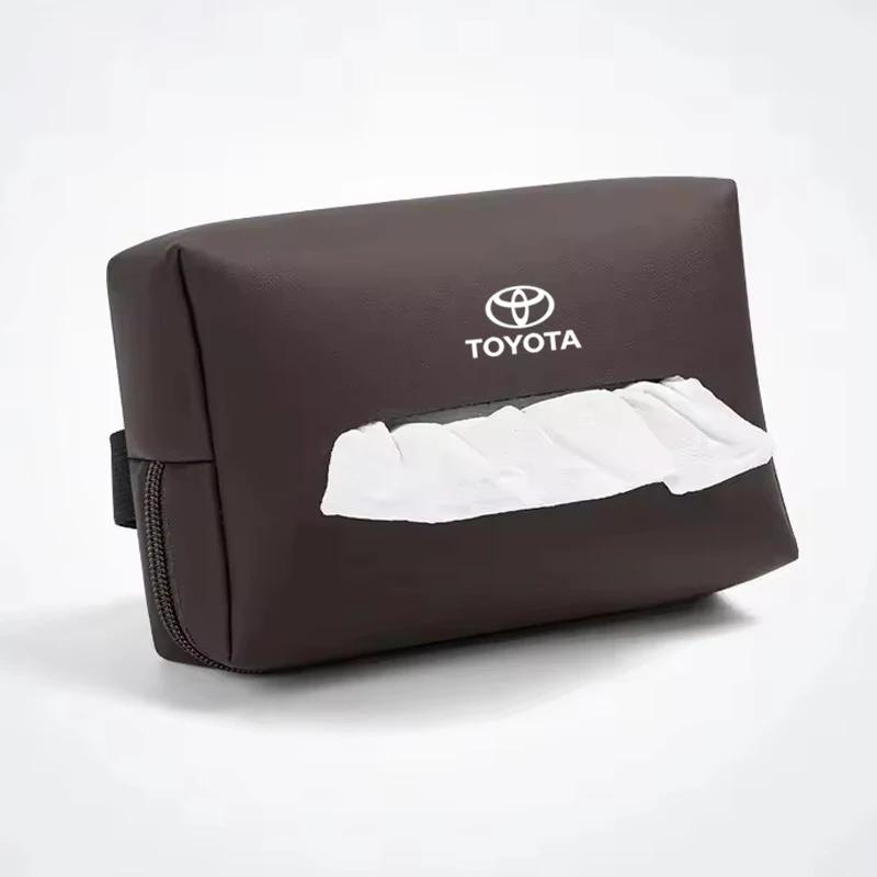For Toyota PU Leather Car Tissue Box Storage Bag Accessories Gazoo Racing Corolla Yaris Chr Auris Rav4 Prius Prado Ave
For Toyota PU Leather Car Tissue Box Storage Bag Accessories Gazoo Racing Corolla Yaris Chr Auris Rav4 Prius Prado Ave