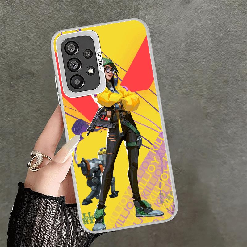 V-Valorant Killjoy Soft Phone Case for Samsung A17 A16 A15 A14 A13 A57 A56 A55 A54 A53 A37 A36 A35 A34 A33 A26 A25 A24 A23 A52 Samsung A34
V-Valorant Killjoy Soft Phone Case for Samsung A17 A16 A15 A14 A13 A57 A56 A55 A54 A53 A37 A36 A35 A34 A33 A26 A25 A24 A23 A52 Samsung A34