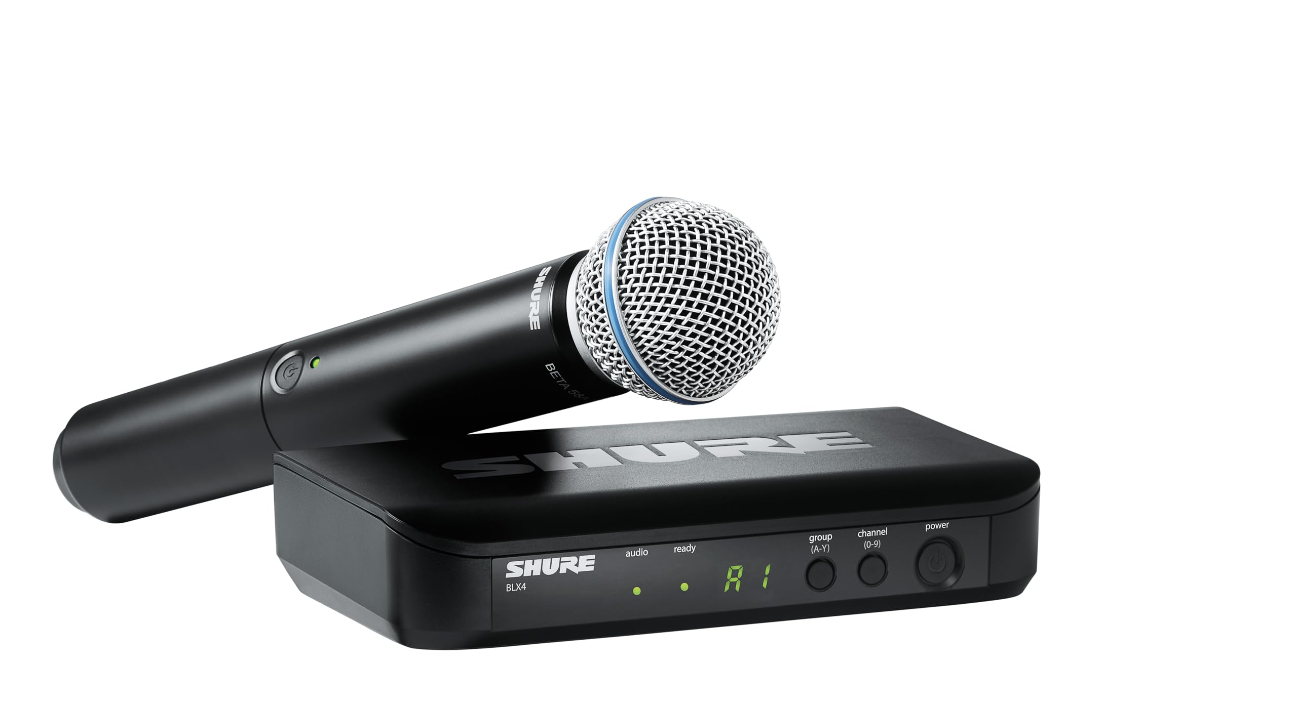 Бездротова мікрофонна система SHURE Ручний динамічний мікрофон BLX4 Приймач Професійний співак Вокал Виконання в прямому ефірі Презентація Промова чорний
Бездротова мікрофонна система SHURE Ручний динамічний мікрофон BLX4 Приймач Професійний співак Вокал Виконання в прямому ефірі Презентація Промова чорний