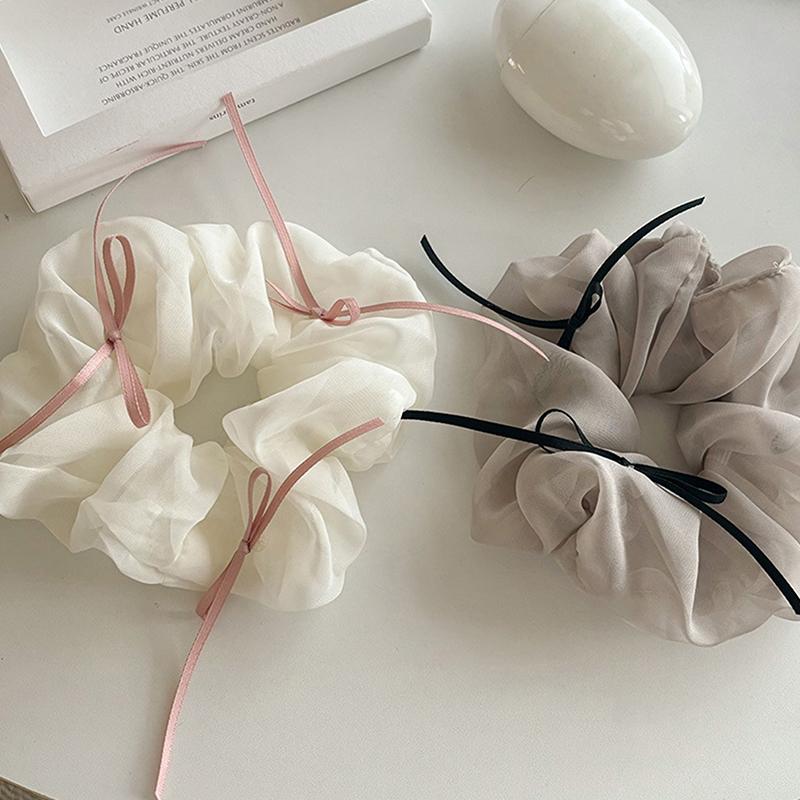 Sweet Ballet Yarn Ribbon Bowknot Hair Ring French Gentle Large Intestine Ring Hair Rope Hair Accessories Women
Sweet Ballet Yarn Ribbon Bowknot Hair Ring French Gentle Large Intestine Ring Hair Rope Hair Accessories Women