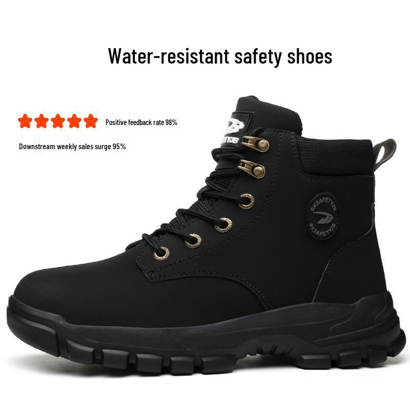 Autumn/Winter High-Top Safety Boots: Anti-Smash, Anti-Puncture, Non-Slip, Wear-Resistant, Comfortable for Long Standing. 43
Autumn/Winter High-Top Safety Boots: Anti-Smash, Anti-Puncture, Non-Slip, Wear-Resistant, Comfortable for Long Standing. 43