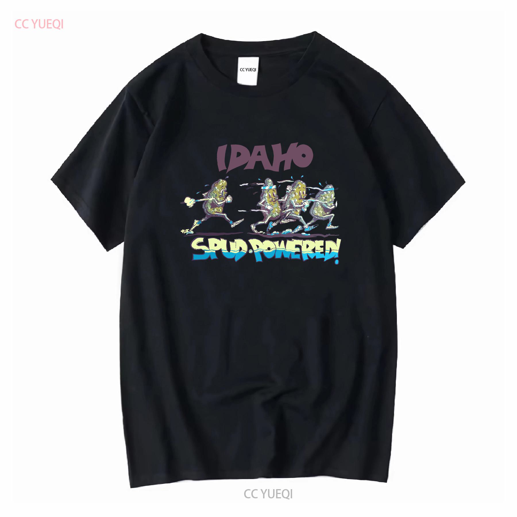 Vintage Idaho Potatoes T Shirt Mens Size Large 80s Spud Powered Made In USA vintage Washed Stretched homme graphic streetwear 4XL
Vintage Idaho Potatoes T Shirt Mens Size Large 80s Spud Powered Made In USA vintage Washed Stretched homme graphic streetwear 4XL