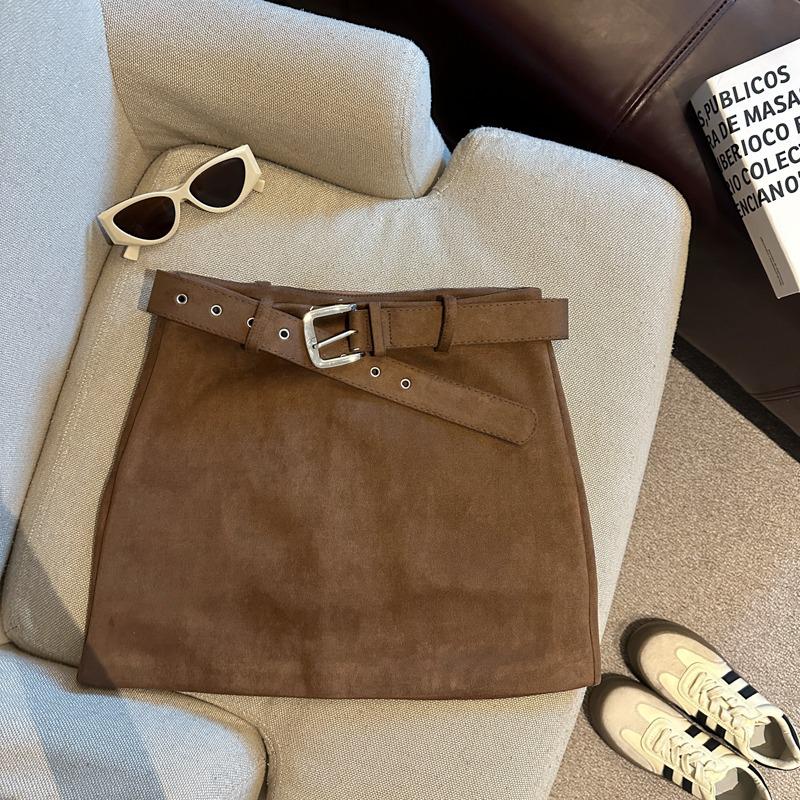 2025 Autumn/Winter Korean Style High-Waisted Plus Size Retro Mini Skirt L кавовий
2025 Autumn/Winter Korean Style High-Waisted Plus Size Retro Mini Skirt L кавовий