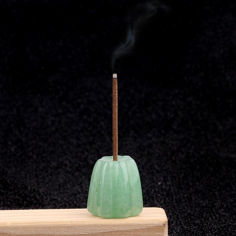 1pc Carved Natural Stone Flower Incense Sticks Holder Aromatherapy base Home Decor Ornament
1pc Carved Natural Stone Flower Incense Sticks Holder Aromatherapy base Home Decor Ornament