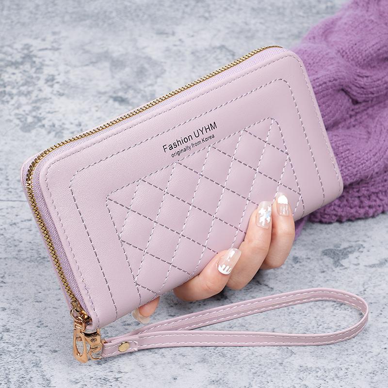 ladies purse long Joker zipper clutch bag embroidered fashion large capacity soft wallet mobile phone bag
ladies purse long Joker zipper clutch bag embroidered fashion large capacity soft wallet mobile phone bag