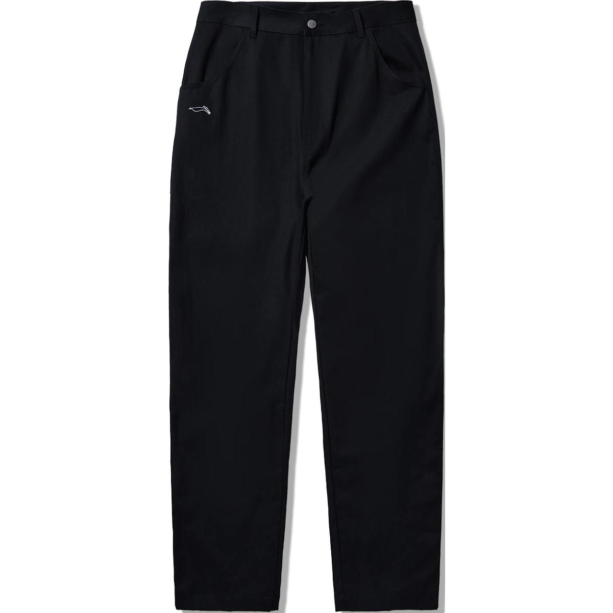 Li Ning Skateboard Series Solid Color Mid Waist Comfortable Breathable Loose Straight Leg Casual Pants Men bottoms Black AKXU575-2 L
Li Ning Skateboard Series Solid Color Mid Waist Comfortable Breathable Loose Straight Leg Casual Pants Men bottoms Black AKXU575-2 L