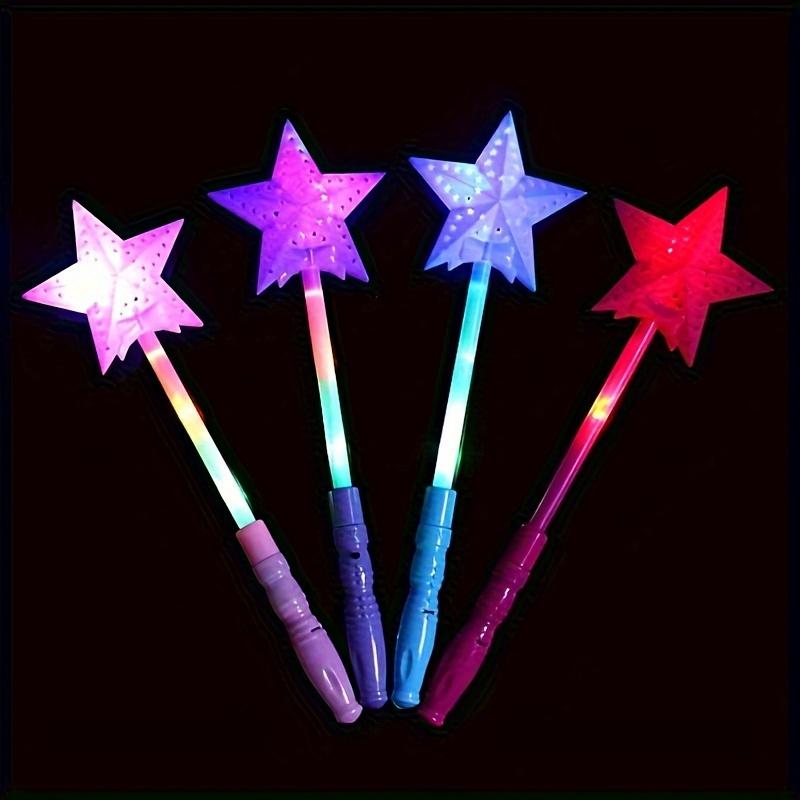 1шт сверкающая пятиконечная звезда волшебная палочка с цветной полой проекцией, концертная палочка, предмет для украшения вечеринки 
1шт сверкающая пятиконечная звезда волшебная палочка с цветной полой проекцией, концертная палочка, предмет для украшения вечеринки