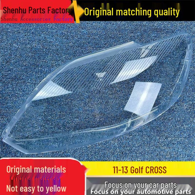 Golf CROSS Headlight Cover (2011-13) - Transparent Large Front Lampshade Housing Standard Driver s Side without Glue
Golf CROSS Headlight Cover (2011-13) - Transparent Large Front Lampshade Housing Standard Driver s Side without Glue