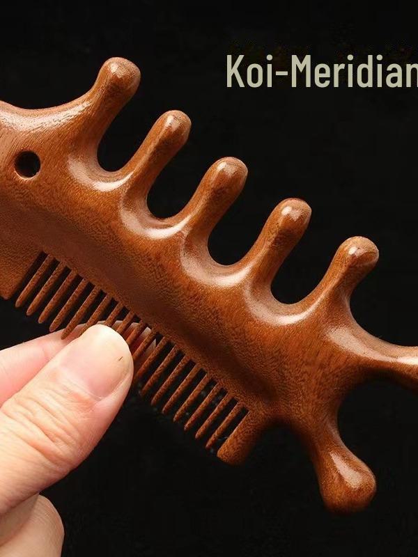 Массажная расческа Koi Sandalwood Meridian для лица и кожи головы sandalwood bone золотистый
Массажная расческа Koi Sandalwood Meridian для лица и кожи головы sandalwood bone золотистый