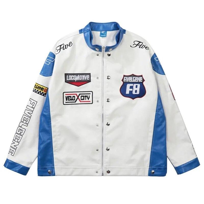 Street Fashion Hip Hop Men s PU Leather Baseball Jersey Spring and Autumn Letter Print Jacket Couple Harajuku Motorcycle Jacket
Street Fashion Hip Hop Men s PU Leather Baseball Jersey Spring and Autumn Letter Print Jacket Couple Harajuku Motorcycle Jacket