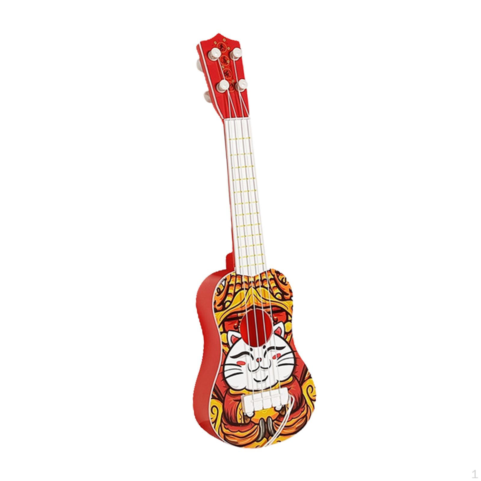 Colorful Ukulele Toy with Tunable Strings for Children s Musical Education Little Cat
Colorful Ukulele Toy with Tunable Strings for Children s Musical Education Little Cat