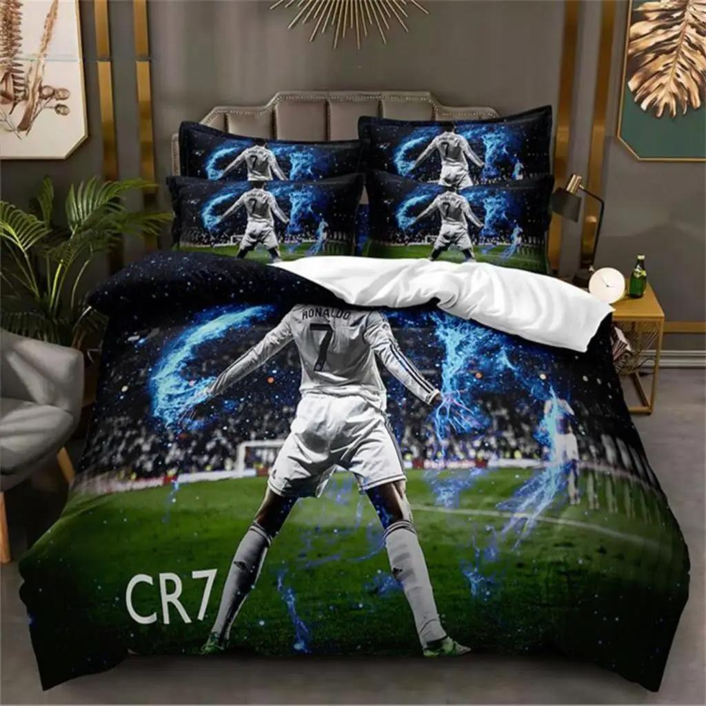 Football Star Bedding Set Duvet Cover Set 3d Bedding Digital Printing Bed Linen Queen Size Bedding Set Fashion Design EU single(135x200cm)&set
Football Star Bedding Set Duvet Cover Set 3d Bedding Digital Printing Bed Linen Queen Size Bedding Set Fashion Design EU single(135x200cm)&set