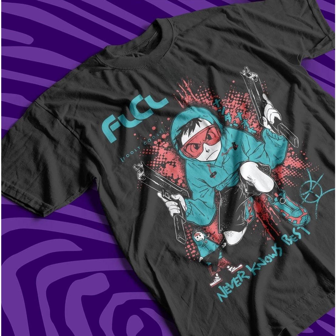 2026 New Naota Nandaba Tshirt FLCL Fully Cool Girl Best Anime Gift Shirt Womens Roundneck Shortsleeved Tshirt 3XL
2026 New Naota Nandaba Tshirt FLCL Fully Cool Girl Best Anime Gift Shirt Womens Roundneck Shortsleeved Tshirt 3XL