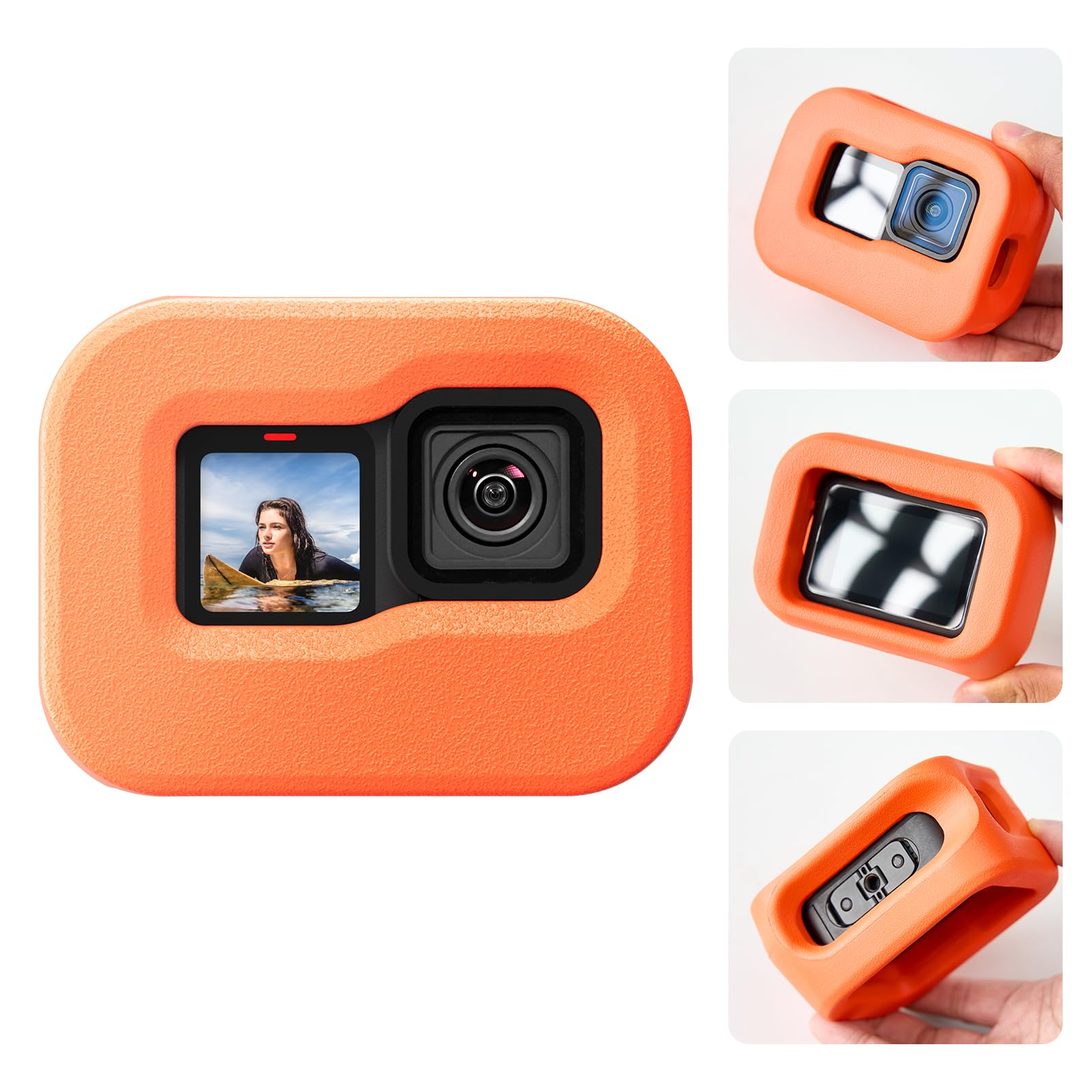TELESIN Floating Case for GoPro 13 12 11 10 9 Orange Float Case Wear Resistant Cushion Protective Case Underwater Accessories Diving Floating помаранчевий
TELESIN Floating Case for GoPro 13 12 11 10 9 Orange Float Case Wear Resistant Cushion Protective Case Underwater Accessories Diving Floating помаранчевий