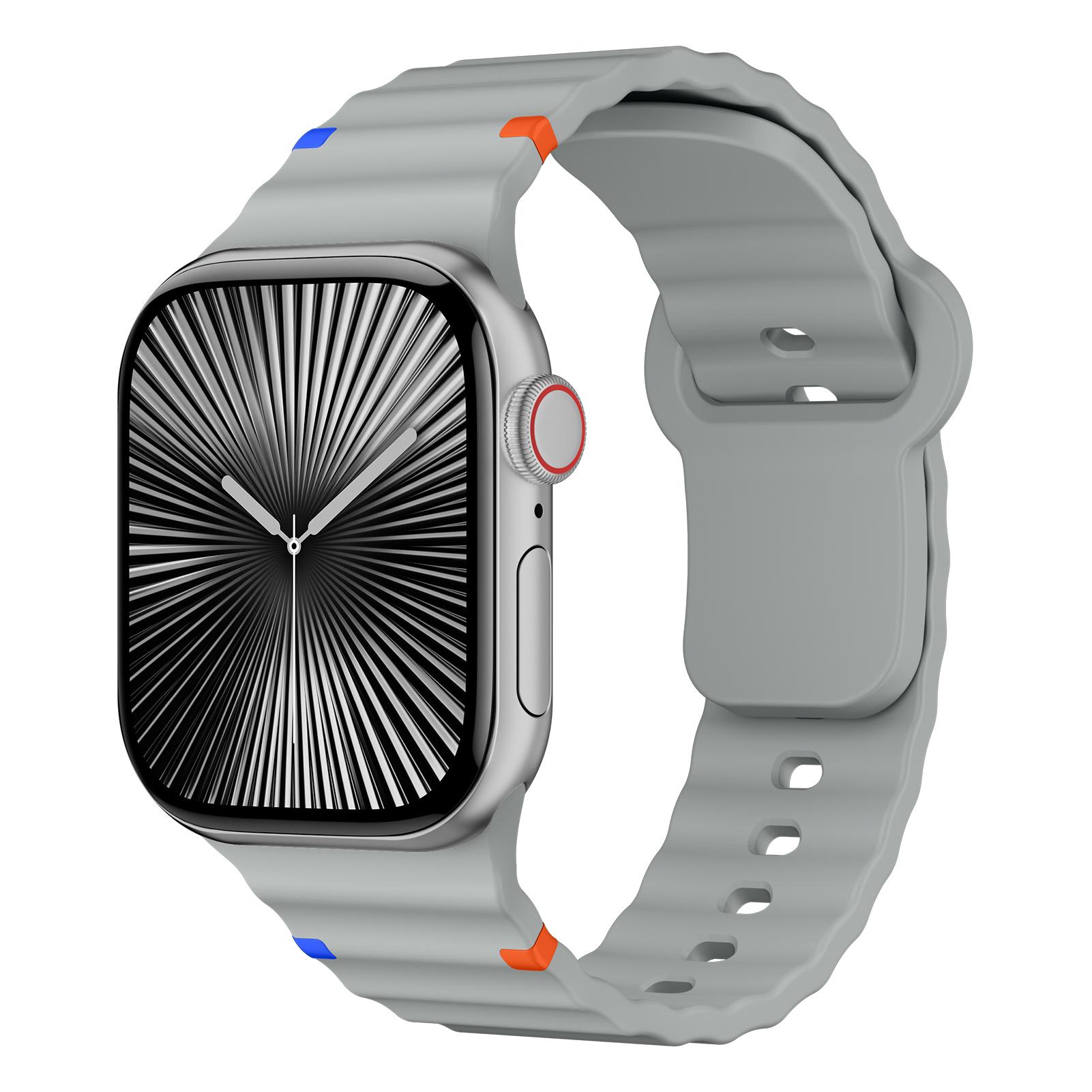 Sport Silicone Straps for Apple watch Band 44mm 40mm 49mm 45mm 46mm 42mm 38mm 41mm correa Bracelet iWatch Series 10 SE 9 Ultra 2 S10 42-38 40 41mm
Sport Silicone Straps for Apple watch Band 44mm 40mm 49mm 45mm 46mm 42mm 38mm 41mm correa Bracelet iWatch Series 10 SE 9 Ultra 2 S10 42-38 40 41mm