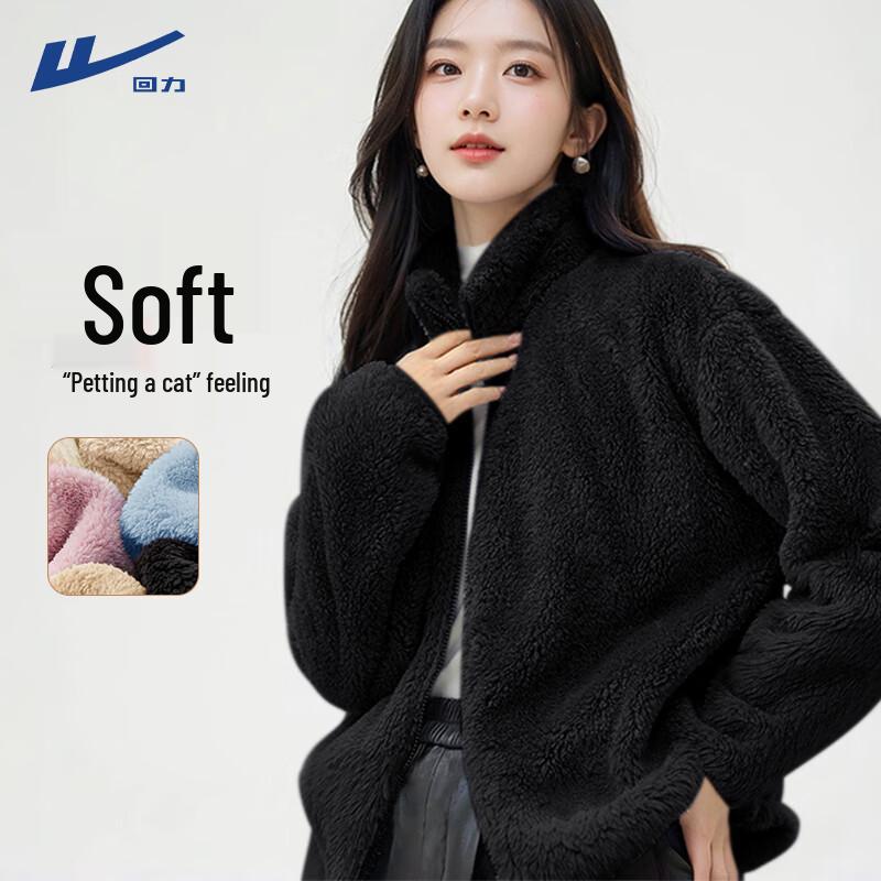 Женская утолщенная флисовая куртка шерпа Huili XL
Женская утолщенная флисовая куртка шерпа Huili XL