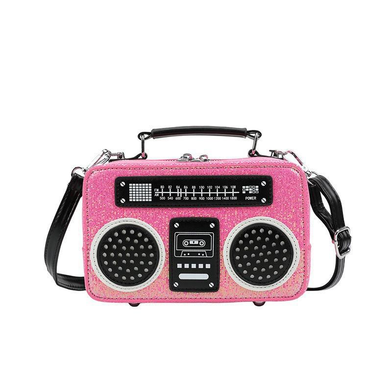 Ins Style Trend Cross-body Small Square Bag Female Niche Design Retro Radio One-shoulder 20x7x13cm троянди рожеві кольору
Ins Style Trend Cross-body Small Square Bag Female Niche Design Retro Radio One-shoulder 20x7x13cm троянди рожеві кольору