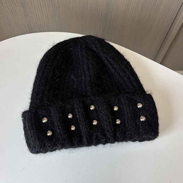 Rivet Wool Hat Women S Warm Thickened Outdoor Cycling Ear Protection Hair Sweet Bag Head Knitted Hat M(56-58cm)
Rivet Wool Hat Women S Warm Thickened Outdoor Cycling Ear Protection Hair Sweet Bag Head Knitted Hat M(56-58cm)