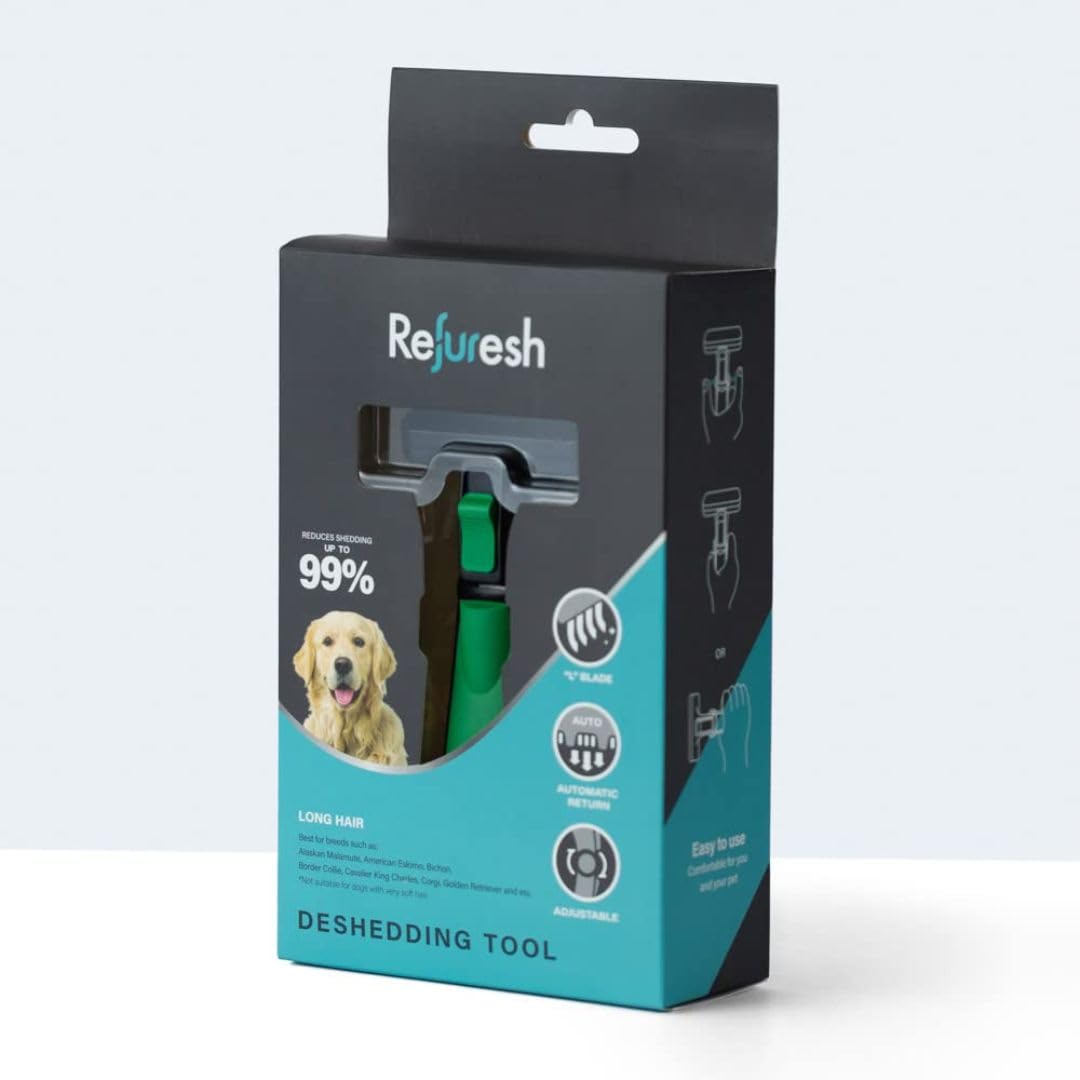 A brush for removing pet hair the Refaresh a deshading brush for a brush for removing hair the Refaresh a trimming brush loss, Brush, long-haired
A brush for removing pet hair the Refaresh a deshading brush for a brush for removing hair the Refaresh a trimming brush loss, Brush, long-haired