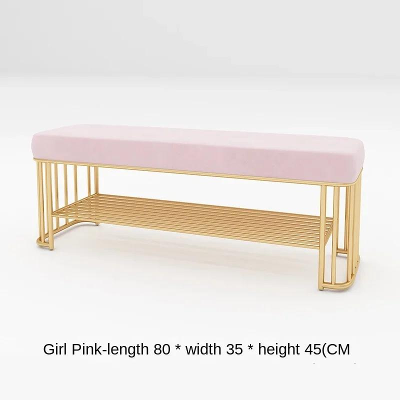 Nordic Clothing Store Shoe Bench - Long Strip Test Stool for Entryway
Nordic Clothing Store Shoe Bench - Long Strip Test Stool for Entryway