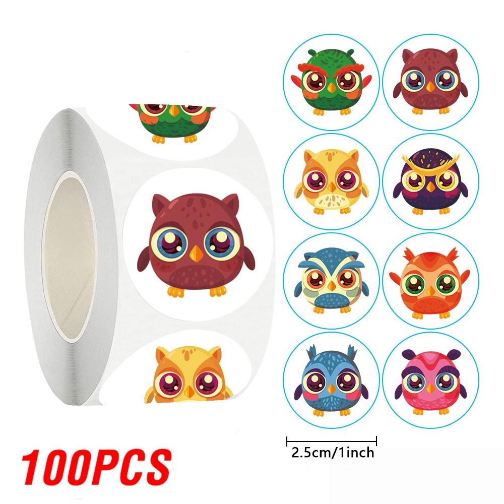 100-500pcs Owl Animal Sticker Reward Sticker Party DIY Gift Decoration Seal Label Children s Toys Office Stationery
100-500pcs Owl Animal Sticker Reward Sticker Party DIY Gift Decoration Seal Label Children s Toys Office Stationery