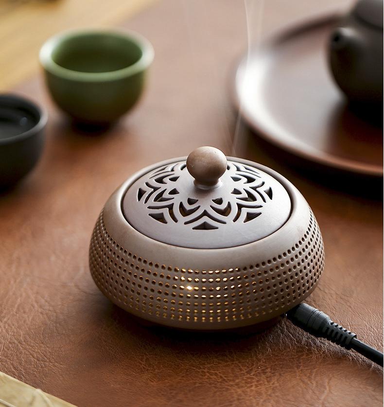 Електронна керамічна пальник для пахощів для дому, для ефірної олії, для порошку пахощів, нічник, контроль температури та регулярний нагрів, кадильниця
Електронна керамічна пальник для пахощів для дому, для ефірної олії, для порошку пахощів, нічник, контроль температури та регулярний нагрів, кадильниця