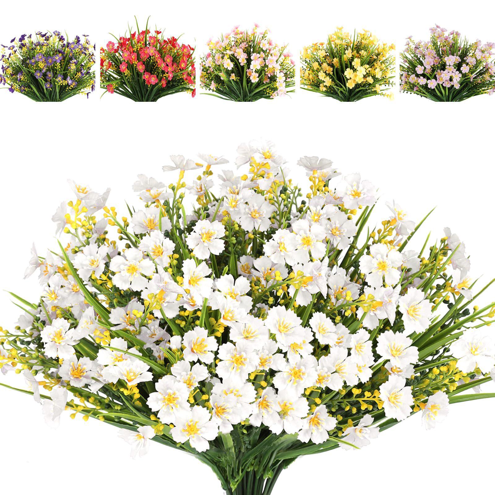 1Bundle Outdoor Artificial Flowers Bouquet Plastic Fake Plant for Window Box Garden Yard Decoration Home Room Table Floral Decor
1Bundle Outdoor Artificial Flowers Bouquet Plastic Fake Plant for Window Box Garden Yard Decoration Home Room Table Floral Decor